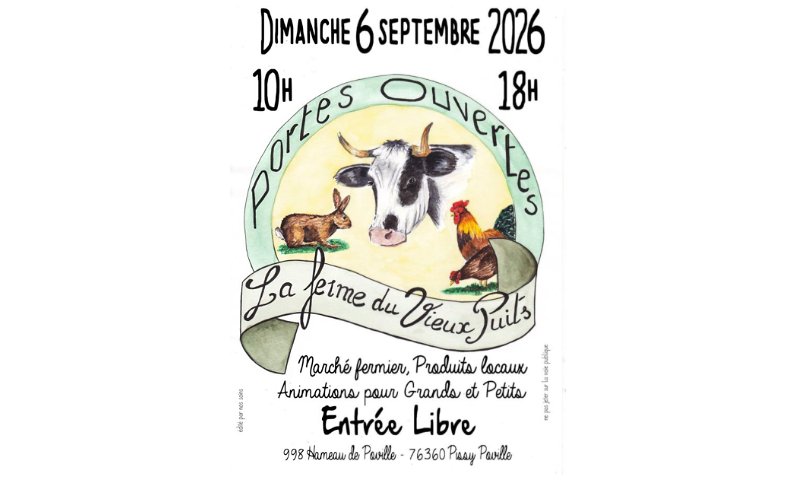 Potes Ouvertes de la ferme du vieux puits &agrave; PISSY POVILLE - Dimanche 6 Septembre 2026