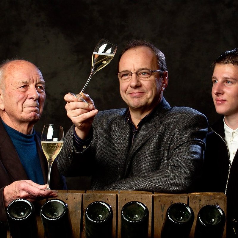 La famille Loriot à Villers-sous-Châtillon sont vignerons de pères en fils