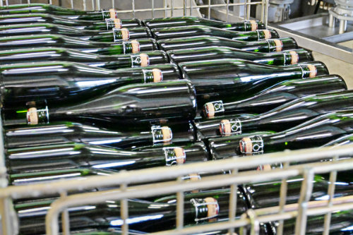Tirage au Champagne Loriot Père et Fils à Villers-sous-Châtillon